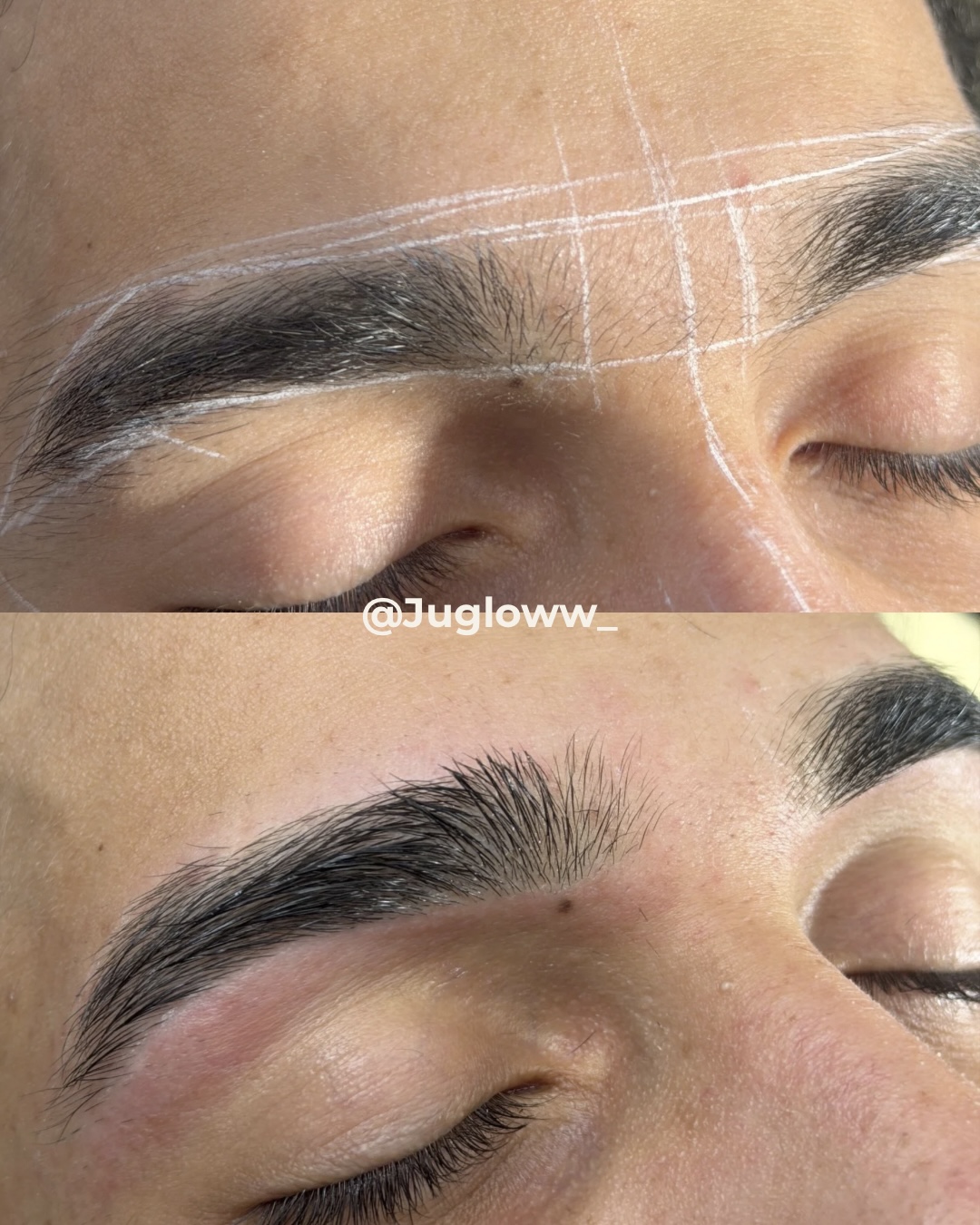 Brow threading