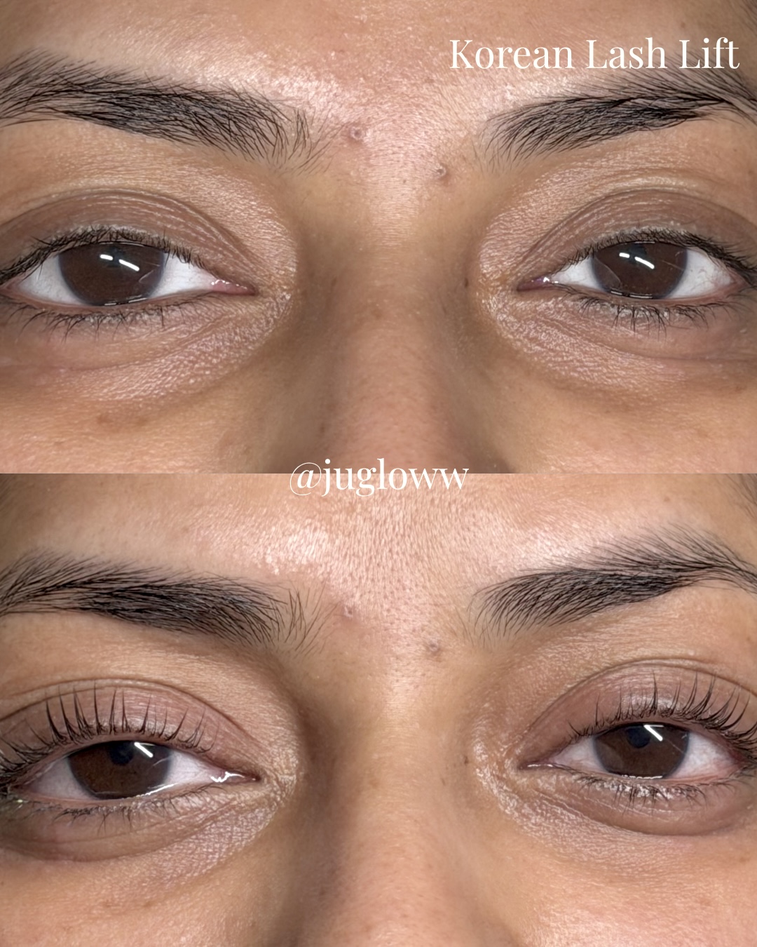 Korean lash lift